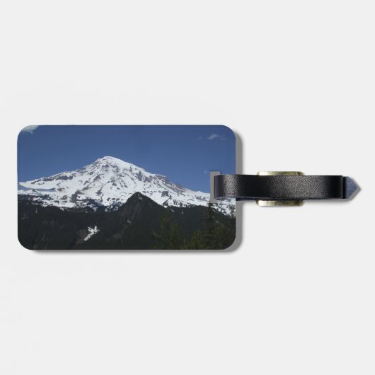 Rainier-Gepäckmarke Gepäckanhänger (Rückseite horizontal)