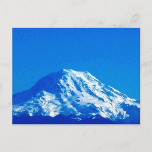 Rainier hat die Blues Postkarte (Vorderseite)
