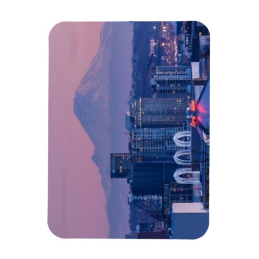 Rainier im Hintergrund. Magnet (Vertikal)