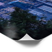 Rainier im Hintergrund. Poster (Ecke)