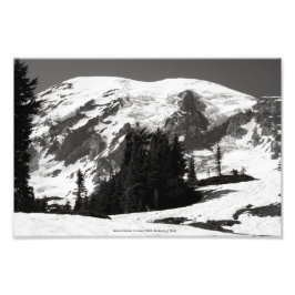 Rainier im Juni Fotodruck