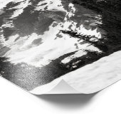 Rainier im Juni Fotodruck (Ecke)