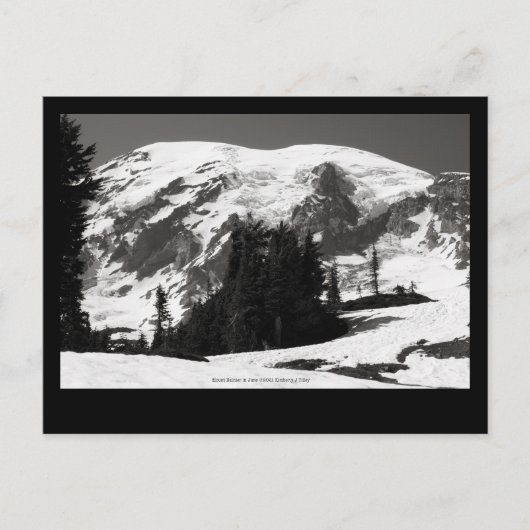 Rainier im Juni Postkarte (Vorderseite)