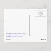 Rainier im Sommer Postkarte (Rückseite)