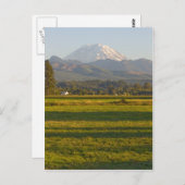 Rainier im Staat Washington Postkarte (Vorne/Hinten)