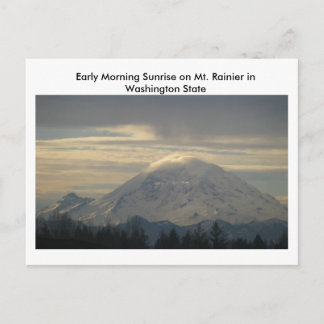 Rainier in Washington Staat Postcard Postkarte