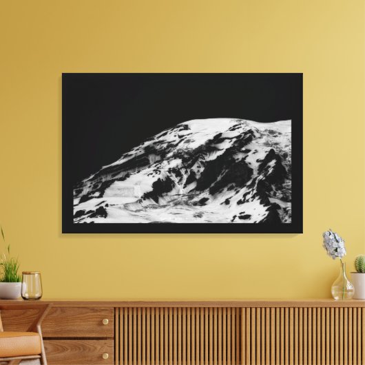 Rainier Melting Leinwanddruck (Insitu (Wohnzimmer))