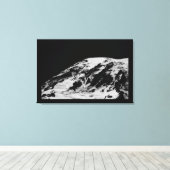 Rainier Melting Leinwanddruck (Insitu (Holzboden))