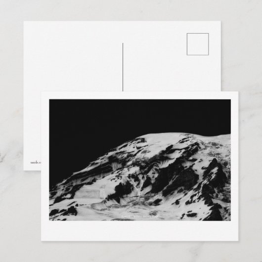 Rainier Melting Postcard Postkarte (Vorne/Hinten)