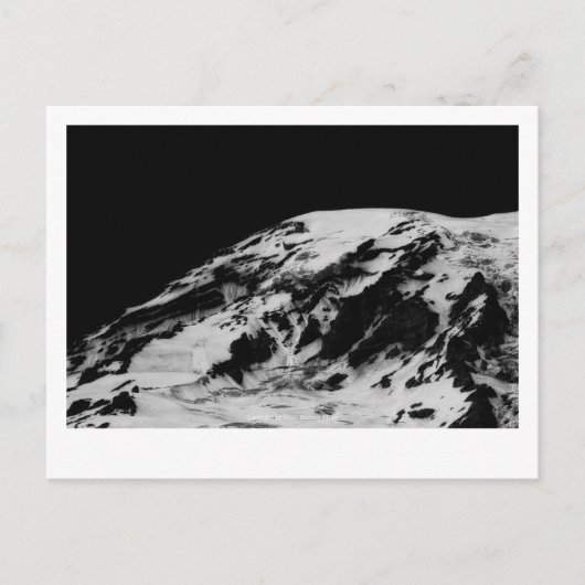 Rainier Melting Postcard Postkarte (Vorderseite)