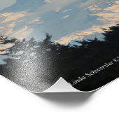 Rainier mit 20 x 16 Berg Fotodruck (Ecke)