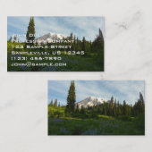 Rainier Morning Light Visitenkarte (Vorne/Hinten)