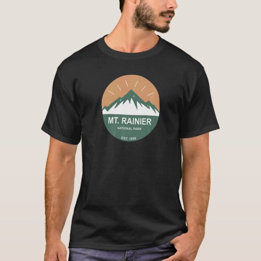 Rainier National Park Premium_7 T-Shirt (Vorderseite)