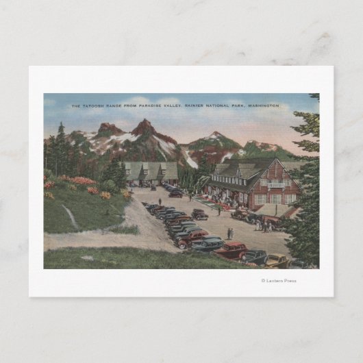 Rainier National Park - Tatoosh Postkarte (Vorderseite)