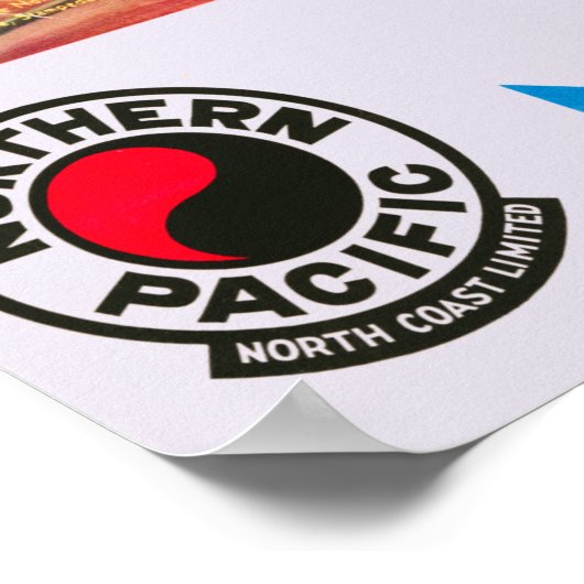 Rainier National Park Vintage Poster (Ecke)