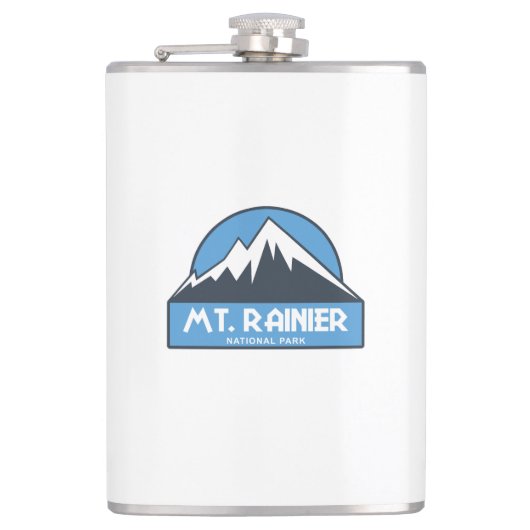 Rainier-Nationalpark Flachmann (Vorderseite)