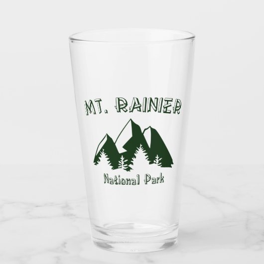 Rainier-Nationalpark Glas (Vorderseite)