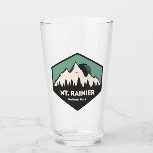 Rainier-Nationalpark Glas (Vorderseite)