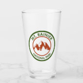 Rainier-Nationalpark Glas (Vorderseite)