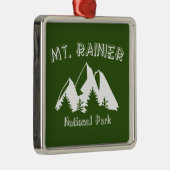 Rainier-Nationalpark Ornament Aus Metall (Rechts)