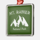 Rainier-Nationalpark Ornament Aus Metall (Links)