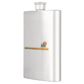 Rainier Nationalpark Pine Trees Sun Flachmann (Links)