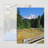 Rainier-Nationalpark Postkarte (Vorne/Hinten)