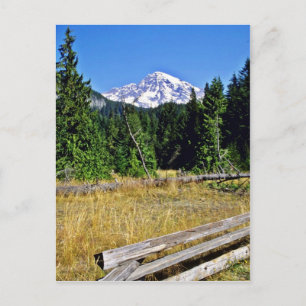 Rainier-Nationalpark Postkarte