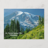 Rainier-Nationalpark Postkarte (Vorderseite)