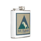 Rainier Nationalpark Rustikal Flachmann (Rechts)