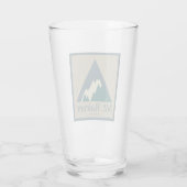 Rainier Nationalpark Rustikal Glas (Rückseite)