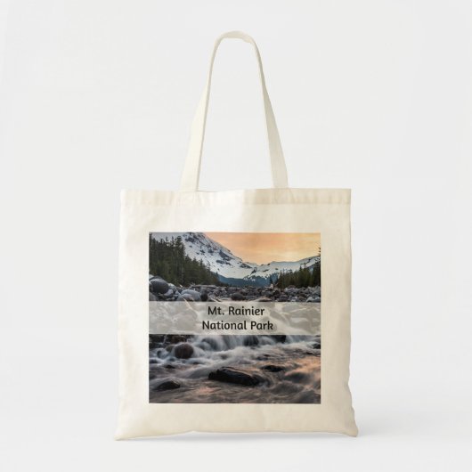 Rainier Nationalpark Souvenir Tragetasche (Vorne)