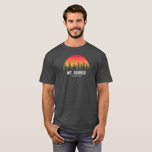Rainier-Nationalpark T-Shirt (Vorne ganz)