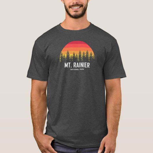 Rainier-Nationalpark T-Shirt (Vorderseite)