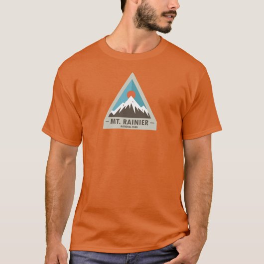 Rainier-Nationalpark T-Shirt (Vorderseite)