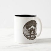 Rainier-Nationalpark Zweifarbige Tasse (VorderseiteRechts)