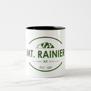 Rainier-Nationalpark Zweifarbige Tasse