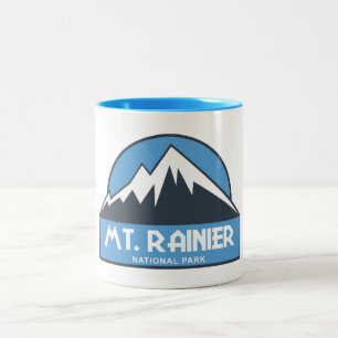 Rainier-Nationalpark Zweifarbige Tasse