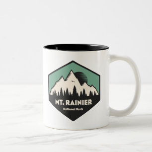 Rainier-Nationalpark Zweifarbige Tasse