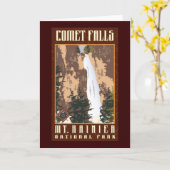 Rainier Nat'l Park Card Karte (Gelbe Blume)