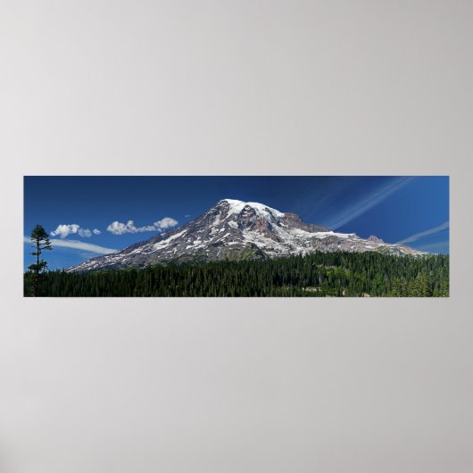 Rainier Panorama Poster (Vorne)