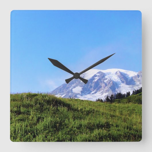 Rainier PDSC230 Quadratische Wanduhr (Vorderseite)