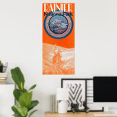 Rainier Poster - Reiten (Heimbüro)