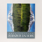 Rainier Puzzle, Nationalpark Jigsaw Puzzle (Vertikal)