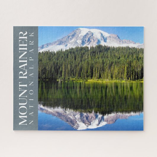 Rainier Puzzle, Nationalpark Jigsaw Puzzle (Horizontal)