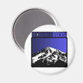 Rainier Rocks! Magnet (Vorderseite/Rückseite)