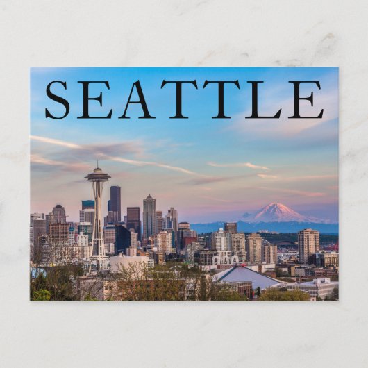 Rainier | Seattle, Washington Postkarte (Vorderseite)