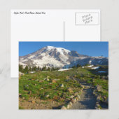 Rainier Skyline Trail Postkarte (Vorne/Hinten)