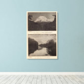 Rainier Snoqualmie R Leinwanddruck (Insitu (Holzboden))
