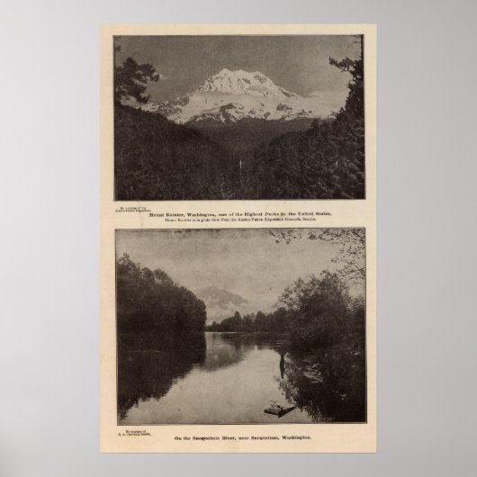 Rainier Snoqualmie R Poster (Vorne)